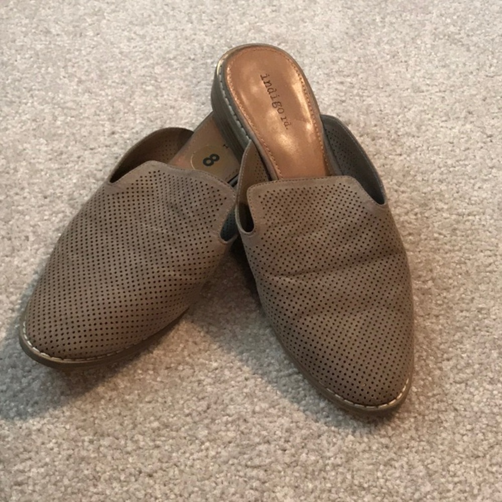 Perforated mules